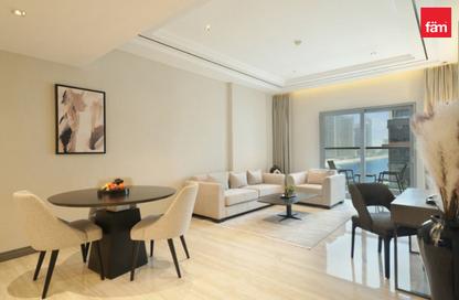 Apartment - 1 - 1 for rent in Mileo the Palm - Palm Jumeirah - Dubai