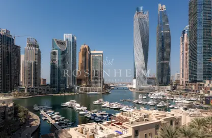 Apartment - 2 Bedrooms - 2 Bathrooms for rent in Al Yass Tower - Dubai Marina Towers - Dubai Marina - Dubai
