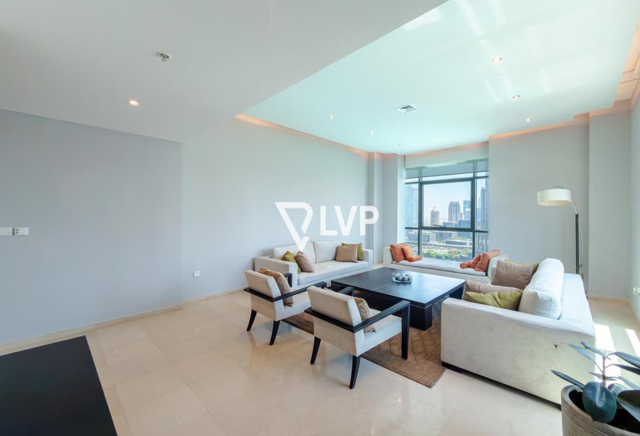 High Floor |Burj Khalifa+Fountain View |Furnished photo 5