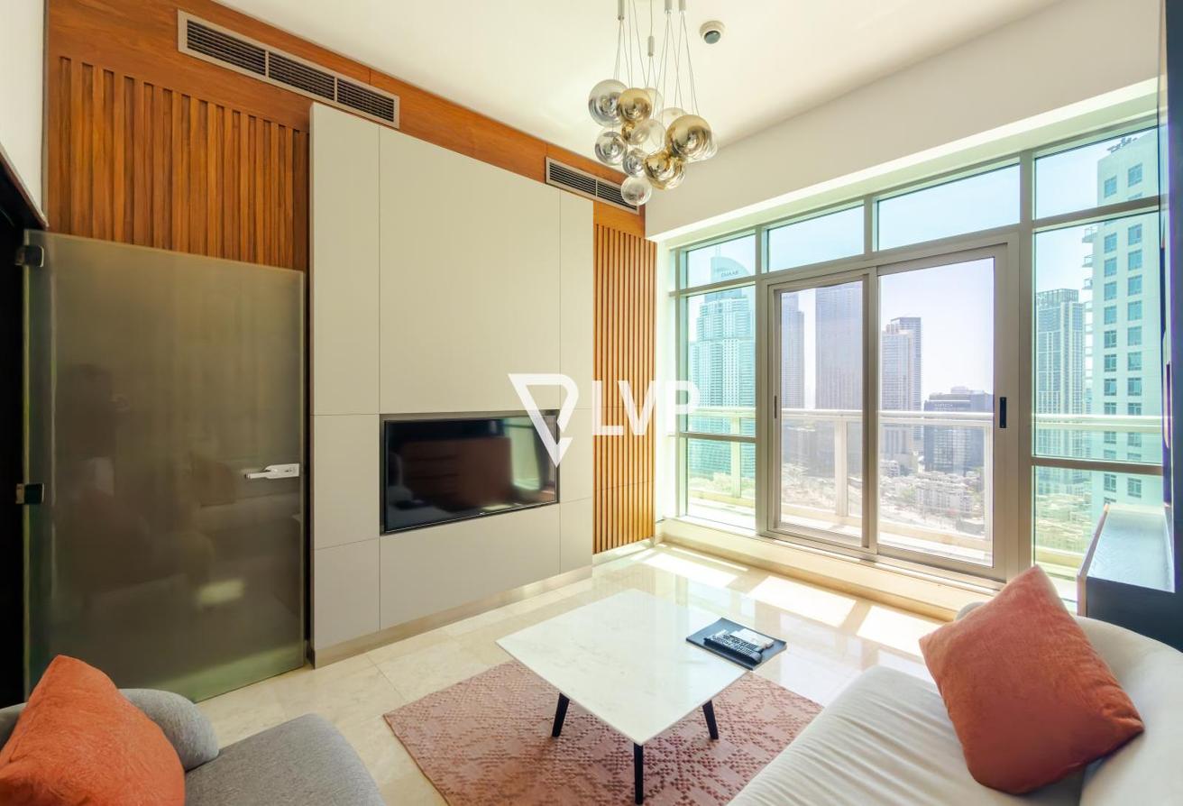 High Floor |Burj Khalifa+Fountain View |Furnished photo 11