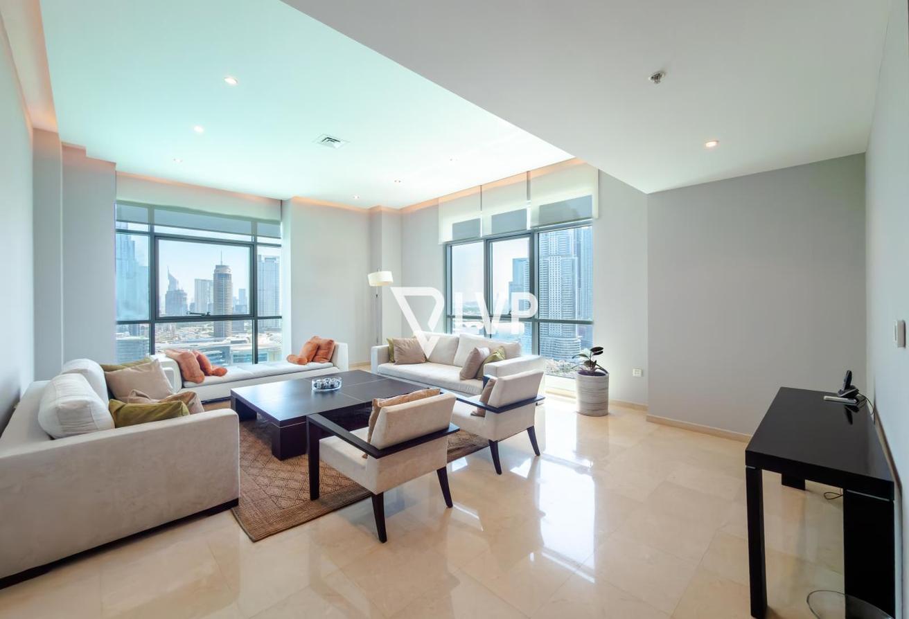 High Floor |Burj Khalifa+Fountain View |Furnished photo 4