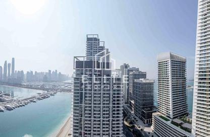 شقة - غرفة نوم - 1 حمام للايجار في برج Palace Beach ريزيدنس 1 - بالاس بيتش ريزيدنس - إعمار بيتشفرونت - دبي هاربور - دبي