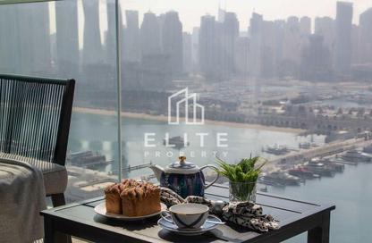 Apartment - 1 Bedroom - 1 Bathroom for rent in Palace Beach Residence Tower 1 - Palace Beach Residence - EMAAR Beachfront - Dubai Harbour - Dubai