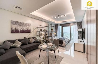 Apartment - Studio - 1 Bathroom for rent in Paramount Tower Hotel  and  Residences - Business Bay - Dubai