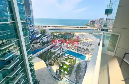 Apartment - 2 Bedrooms - 2 Bathrooms for rent in Al Bateen Residences - Jumeirah Beach Residence - Dubai
