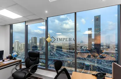 Office Space - Studio - 2 Bathrooms for rent in World Trade Center -commercial - Sheikh Zayed Road - Dubai