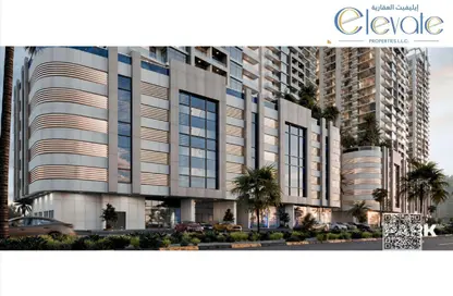 Apartment - 1 Bedroom - 2 Bathrooms for sale in Ajman Creek Towers - Al Rashidiya 1 - Al Rashidiya - Ajman