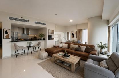 Apartment - 2 Bedrooms - 3 Bathrooms for rent in Damac Heights - Dubai Marina - Dubai