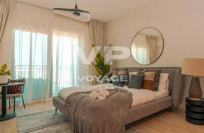 Apartment - Studio - 1 Bathroom for rent in Waters Edge - Yas Island - Abu Dhabi