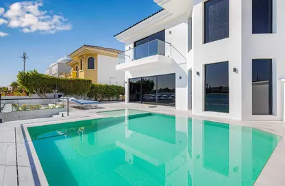 Villa - 6 Bedrooms - 7 Bathrooms for rent in Garden Homes Frond L - Garden Homes - Palm Jumeirah - Dubai