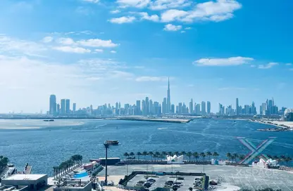 شقة - 3 غرف نوم - 4 حمامات للايجار في B كريك سايد 18 - حدائق الإمارات 1 - مرسى خور دبي - دبي