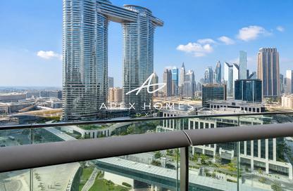 Apartment - 2 Bedrooms - 3 Bathrooms for rent in Burj Vista Tower 1 - Burj Vista - Downtown Dubai - Dubai