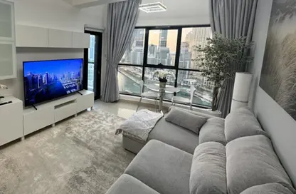 Apartment - 1 Bedroom - 2 Bathrooms for rent in Escan Tower - Dubai Marina - Dubai
