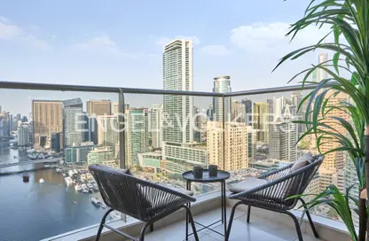 Apartment - 1 Bedroom - 1 Bathroom for rent in Sparkle Tower 1 - Sparkle Towers - Dubai Marina - Dubai