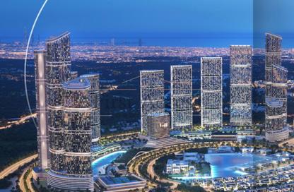Apartment - 1 - 2 for sale in 310 Riverside Crescent - Sobha Hartland II - Bukadra - Dubai