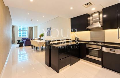 Apartment - 3 - 4 for rent in Damac Maison Cour Jardin - Business Bay - Dubai