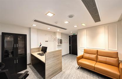 Office Space - Studio - 1 Bathroom for rent in The Binary Tower - Business Bay - Dubai