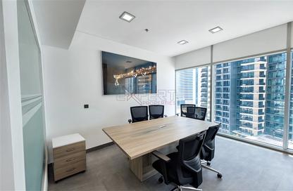 Office Space - Studio - 1 Bathroom for rent in The Binary Tower - Business Bay - Dubai