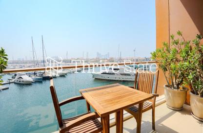 Apartment - 3 Bedrooms - 4 Bathrooms for rent in Ruby - Tiara Residences - Palm Jumeirah - Dubai