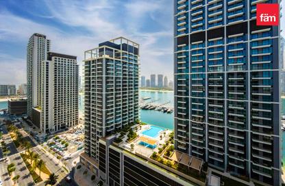 Apartment - 1 Bedroom - 1 Bathroom for rent in Beach Isle Tower 2 - Beach Isle - Emaar Beachfront - Dubai Harbour - Dubai