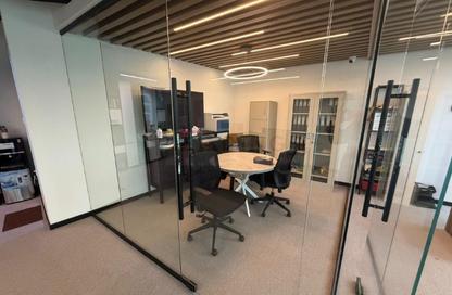 Office Space - Studio - 1 Bathroom for rent in The Binary Tower - Business Bay - Dubai