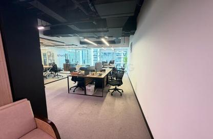 Office Space - Studio - 1 Bathroom for rent in The Binary Tower - Business Bay - Dubai
