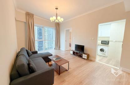 Apartment - 1 Bedroom - 2 Bathrooms for rent in Saba Tower 3 - JLT Cluster Q - Jumeirah Lake Towers - Dubai