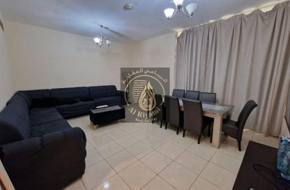 Apartment - 2 Bedrooms - 2 Bathrooms for rent in Orient Tower 1 - Orient Towers - Al Bustan - Ajman