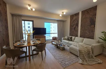 Apartment - 1 Bedroom - 2 Bathrooms for rent in Bahar 6 - Bahar - Jumeirah Beach Residence - Dubai