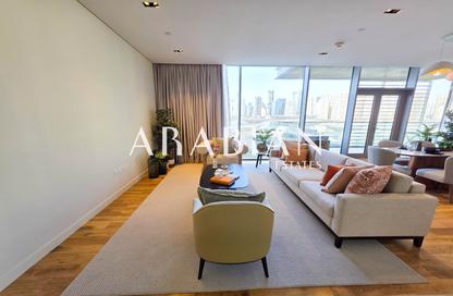 Apartment - 3 Bedrooms - 5 Bathrooms for rent in Bluewaters Residences Building 8 - Bluewaters Residences - Bluewaters - Dubai