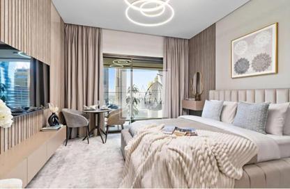 Apartment - Studio - 1 Bathroom for rent in Peninsula One - Peninsula - Business Bay - Dubai