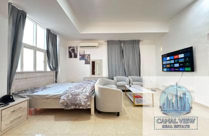 Apartment - Studio - 1 Bathroom for rent in Khalifa City A - Khalifa City - Abu Dhabi