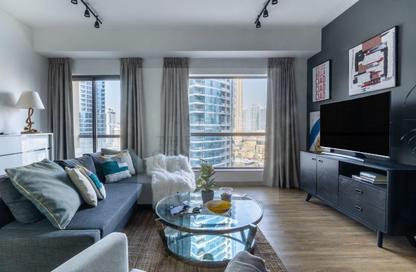 Apartment - 1 Bedroom - 2 Bathrooms for rent in Bahar 6 - Bahar - Jumeirah Beach Residence - Dubai