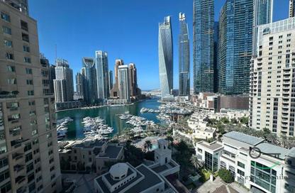 Apartment - 2 - 2 for rent in Al Mesk Tower - Dubai Marina Towers - Dubai Marina - Dubai