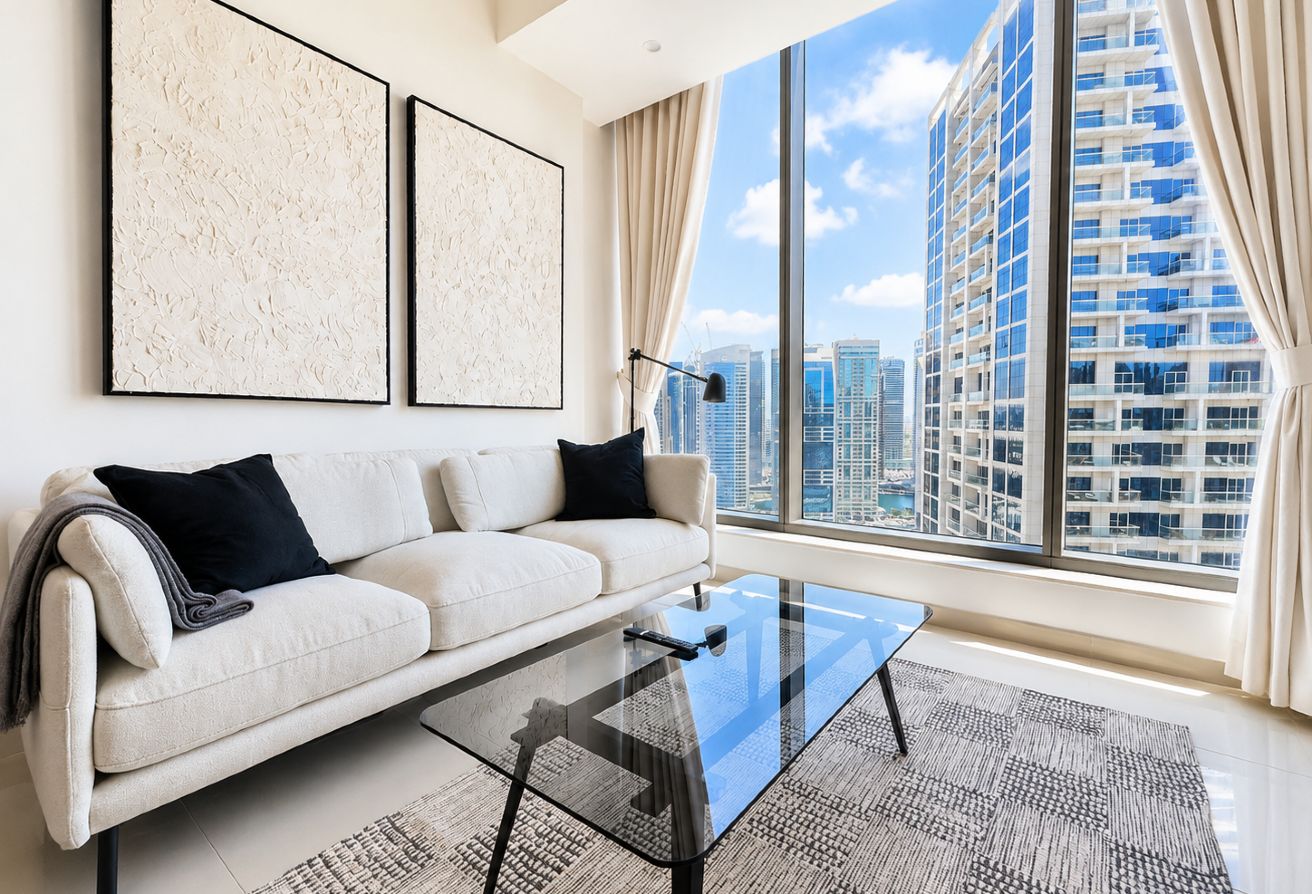 Fully Furnished | Next To Metro and Marina Mall