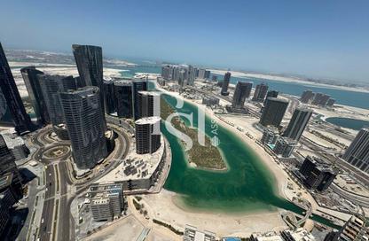 Apartment - 3 Bedrooms - 4 Bathrooms for rent in Sun Tower - Shams Abu Dhabi - Al Reem Island - Abu Dhabi