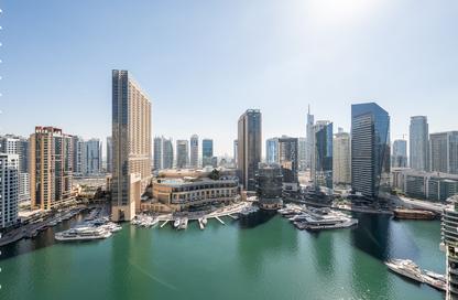 Apartment - 1 Bedroom - 2 Bathrooms for rent in Bay Central Tower West - Bay Central - Dubai Marina - Dubai