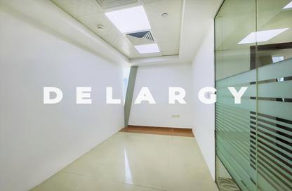 Office Space - Studio - 1 Bathroom for rent in The Prism - Business Bay - Dubai