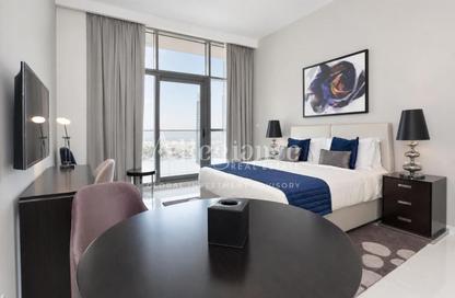 Apartment - Studio - 1 for rent in Golf Promenade 2B - Golf Promenade 2 - Golf Town - Damac Hills - Dubai