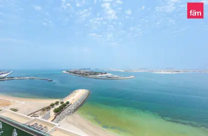 شقة - 2 غرف نوم - 2 حمامات للايجار في برج Beach Vista 1 - بيتش فيستا - إعمار بيتشفرونت - دبي هاربور - دبي