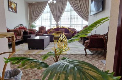 Apartment - 2 Bedrooms - 3 Bathrooms for rent in Orient Tower 2 - Orient Towers - Al Bustan - Ajman
