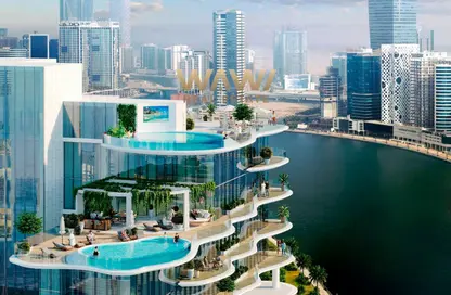 Apartment - Studio - 1 Bathroom for sale in Chic Tower - Business Bay - Dubai