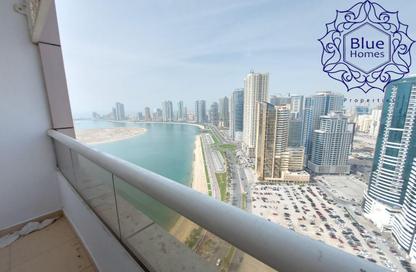 Apartment - 1 Bedroom - 2 Bathrooms for rent in Beach Tower 2 - Al Khan Lagoon - Al Khan - Sharjah Apartment - 1 Bedroom - 2 Bathrooms for rent in Beach Tower 2 - Al Khan Lagoon - Al Khan - Sharjah