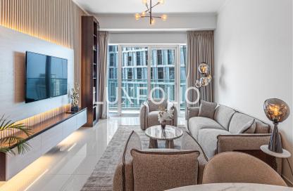 Apartment - 1 Bedroom - 2 Bathrooms for rent in Damac Heights - Dubai Marina - Dubai