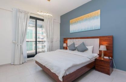 Apartment - 1 - 1 for rent in Escan Tower - Dubai Marina - Dubai