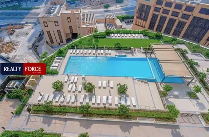 شقة - 2 غرف نوم - 2 حمامات للايجار في برج التاج - وسط مدينة دبي - دبي