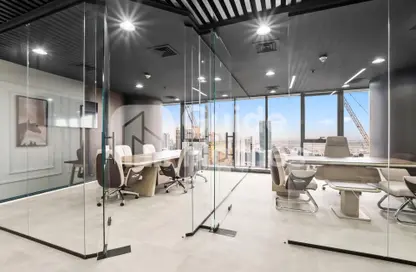 Office Space - 1 Bedroom for rent in The Citadel Tower - Business Bay - Dubai
