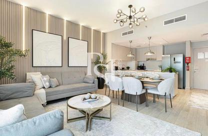 Apartment - 3 Bedrooms - 4 Bathrooms for rent in Waters Edge - Yas Island - Abu Dhabi