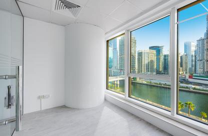 Office Space - Studio - 1 Bathroom for rent in Churchill Executive Tower - Churchill Towers - Business Bay - Dubai
