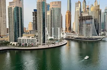 Apartment - 2 Bedrooms - 2 Bathrooms for rent in Marina View Tower B - Marina View - Dubai Marina - Dubai